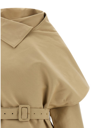 'Mini Scarfcoat' coat #