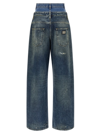 Double layer jeans #