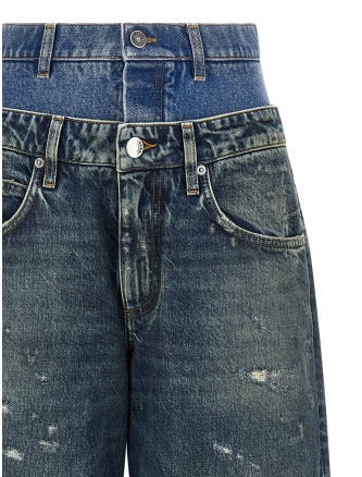 Double layer jeans #