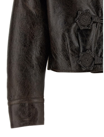 Wool insert sheepskin jacket #