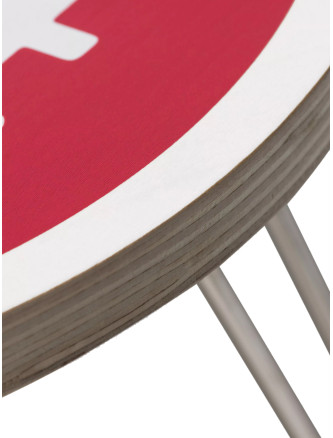 'Heart' folding coffee table #