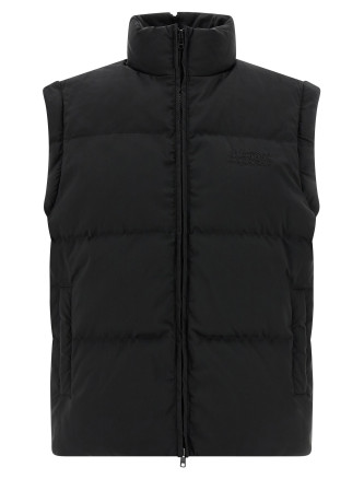 'Numeric signature MM6' embroidery down jacket #