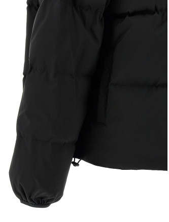 'Numeric signature MM6' embroidery down jacket #