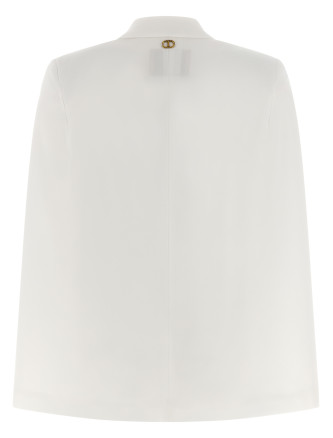 Cape sleeve blazer #