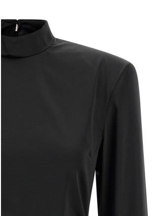 'Satin Rouched Mini' dress #