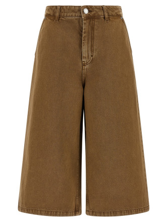 Denim bermuda shorts