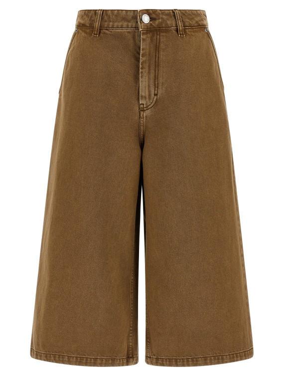 Denim bermuda shorts #1