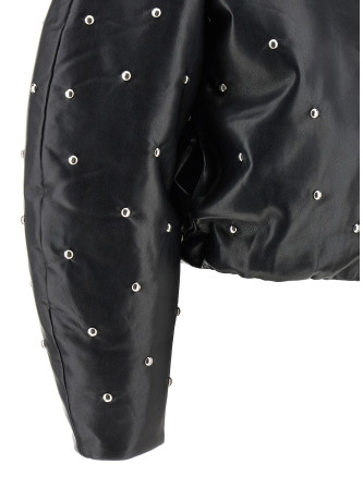 'Studded Padded' bomber jacket #