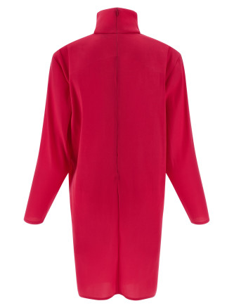 Structured shoulder dress #