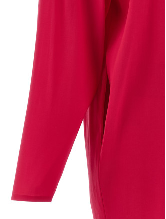 Structured shoulder dress #