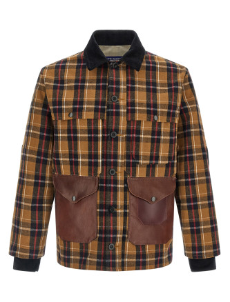 Filson x Junya Watanabe patchwork jacket