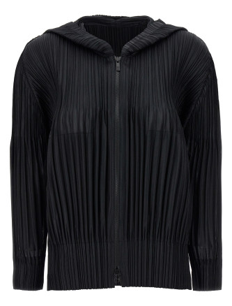 'Fluffy Basics' hooded blouse