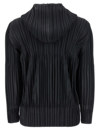 'Fluffy Basics' hooded blouse #