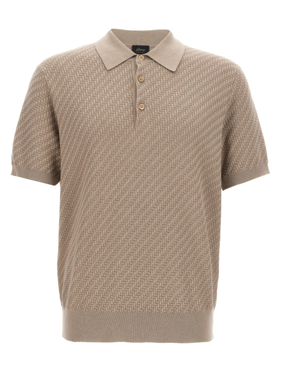 Knitted polo shirt #1