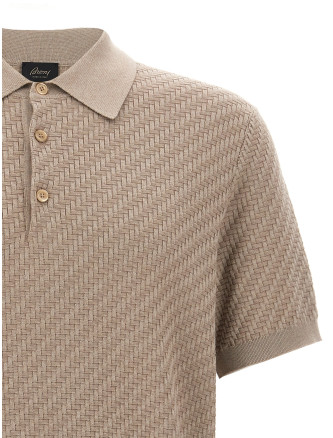 Knitted polo shirt #