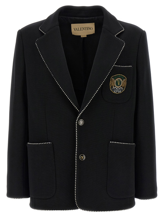 Valentino Garavini single-breasted blazer #1