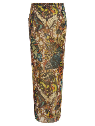 'Re-edition - The Yellow Butterfly' skirt #