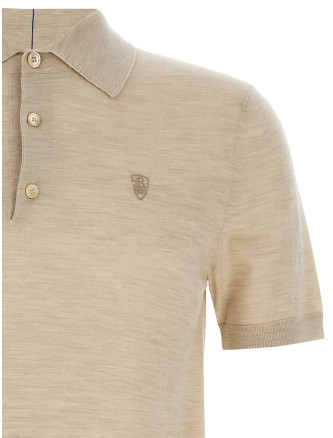 Wool polo shirt #