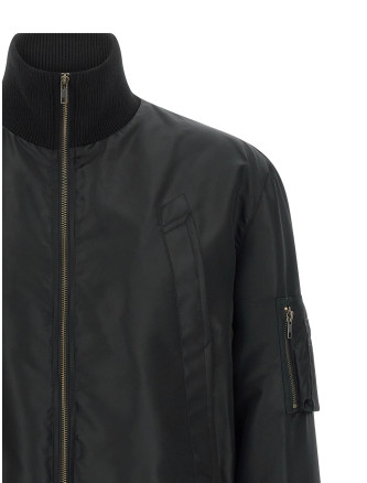 'White Stitch Line' bomber jacket #