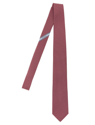 'Gancini' print tie