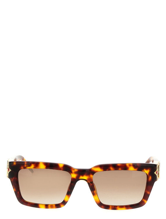 'The tortoiseshell square metope' sunglasses #1