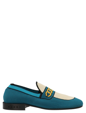 Graphic loafers