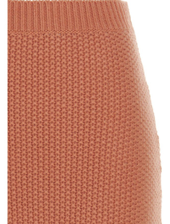 Knit long skirt #