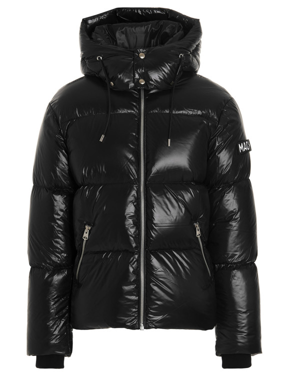 Logo patch down jacket #1