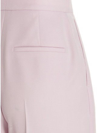 Pants with front pleats #