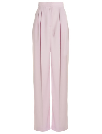 Pants with front pleats