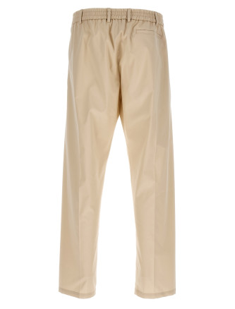 Pants with front pleats #