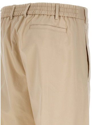 Pants with front pleats #