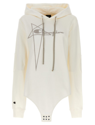 Champion x Rick Owens hooded bodysuit