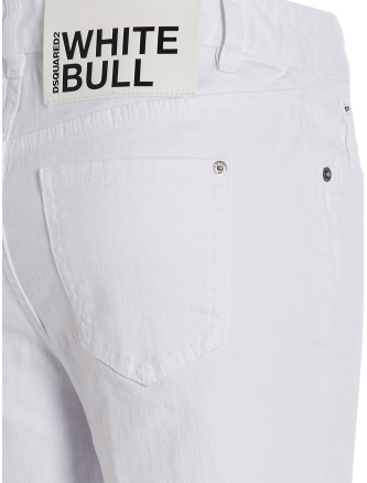 'Super Flared Cropped' jeans #