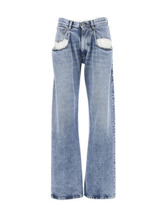 jeans tagli laterali