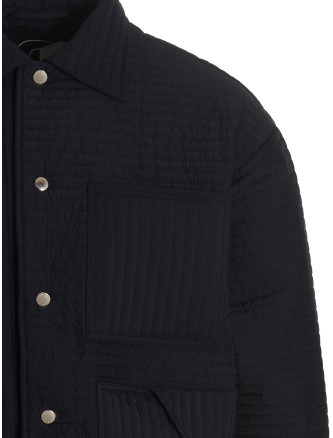 'Chore Quilted Stripes' down jacket #