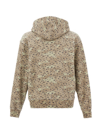 Felpa con cappuccio 'Camo leopard' #