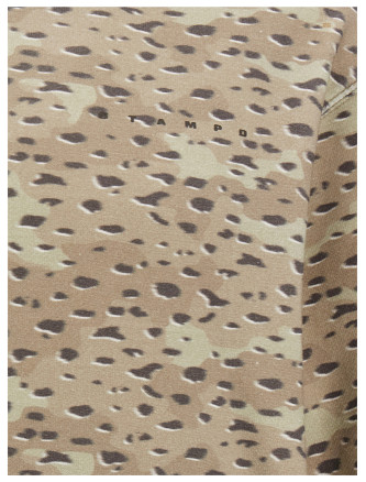 Felpa con cappuccio 'Camo leopard' #