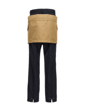 Miniskirt insert pants #