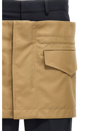 Miniskirt insert pants #