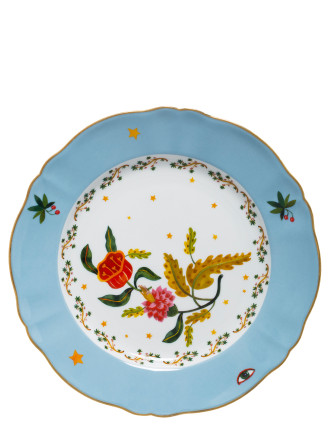 Floral dinner plate