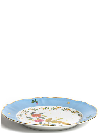 Floral dinner plate #