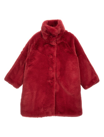 Faux fur coat