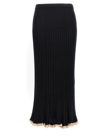 Ribbed skirt