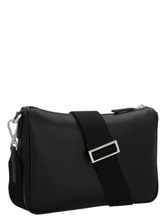 Re-Nylon & Saffiano crossbody bag #