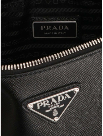 Re-Nylon & Saffiano crossbody bag #