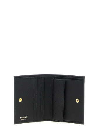 Logo leather wallet #