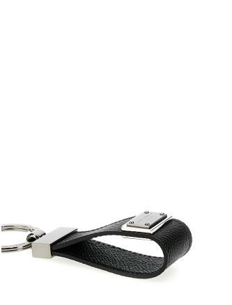Logo plaque keyring #