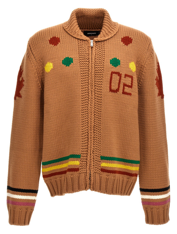 Jacquard cardigan #1