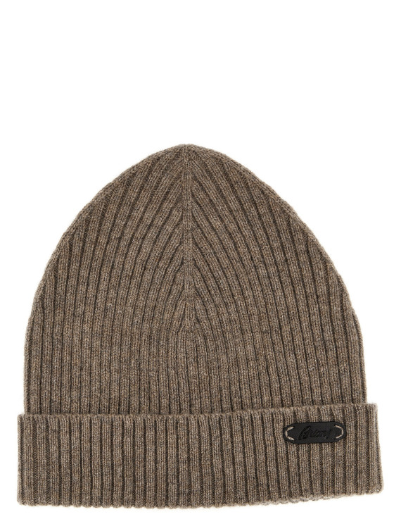English ribbed beanie #1